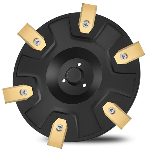 ASUNCELL Disque de Coupe renforcé + 6 Lames compatibles avec Segway Navimow i-Serie i105E, i108E et i110N Tondeuses Robotisées, Plateau de Coupe pour 6X Lames