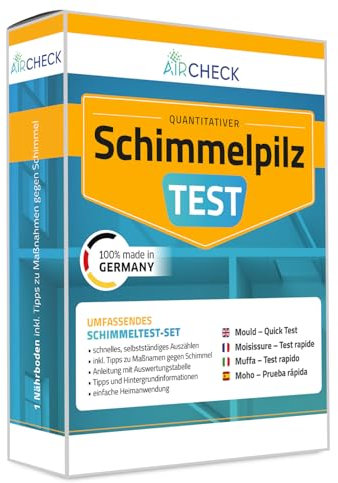 Test per muffe per uso domestico – 1 test rapido per individuare un’eventuale contaminazione da muffa negli ambienti interni