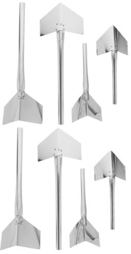 SHINEOFI 2 Set Cazzuole Angolari Inossidabile Per Finitura Interni Ed Esterni Strumenti Per Rifinitura E Raschiatura Stucco Per Interni E Esterni 4 Pezzi * 2