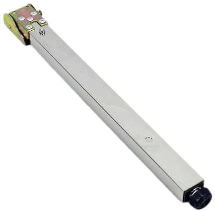 YRthongXy Folding Table Legs, 1 Piece Foldable Table Legs Metal Table Leg Folding Table Replacement Legs Adjustable Countertop Support Leg with Protective Base and Mounting Screws(119cm/46.9)