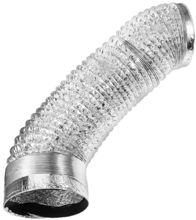 Operitacx Flexible Foil Range Hood Vent Hose Double Exhaust Pipe for Kitchen Stove Chimney Flue Ventilation and Rv Gas Piping
