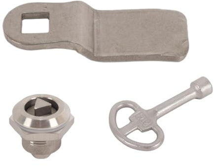 ACOLY 2 Pieces Triangular Key Lock Set – For Electric Meter Box, Gas Meter Box, Letterbox, Switch Cabinet, Furniture