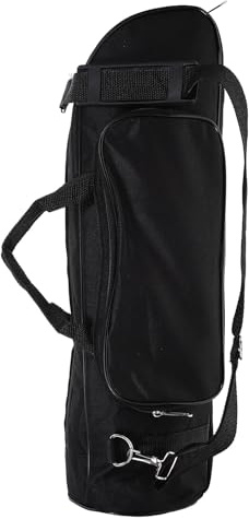 Homoyoyo Paquet Rembourré pour Trompette Bandoulière Noire, Étui de Transport Portable Résistant pour Concerts et Répétitions