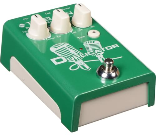 TC Helicon DUPLICATOR Ultra-Simple Vocal Effects Stompbox mit Doubling, Reverb und Tonhöhenkorrektur