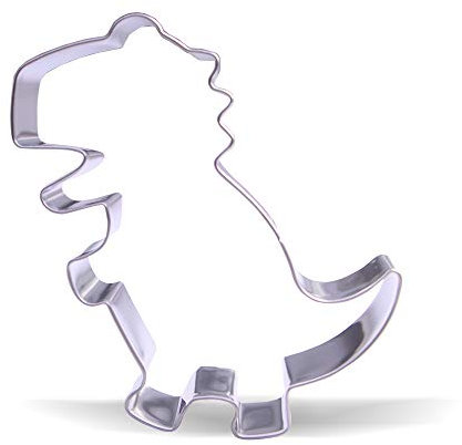 4 inch Tyrannosaurus Rex Dinosaur Cookie Cutter – Stainless Steel