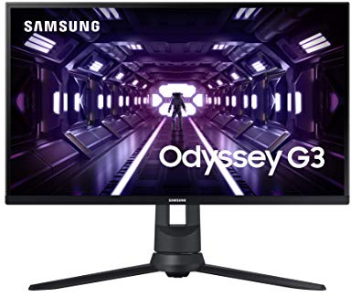 Samsung Odyssey G3 LF27G35TFWUXXU 27 FullHD 1080p 144Hz Gaming Monitor - 144Hz, 1ms, 1920x1080, Height Adjust, Pivot, VGA, HDMI, Displayport
