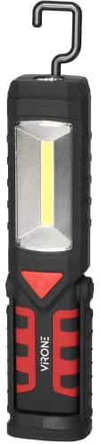 Virone WL-5 Taschenlampe, wiederaufladbar, mit Power Bank, LED, COB 3 W + 1 W, LED, 2800 mAh