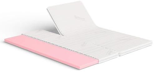 Meisterschlaf Split Kaltschaum Topper 180x200 cm – Höhe 7cm – RG 45 – Oeko-TEX® Standard 100 – Tencel™ Lyocell Doppeltuch-Bezug waschbar – für Matratzen, Boxspringbett – Made in Germany