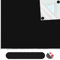 Rideau occultant pour fenêtre de toit - En tissu occultant - Protection solaire - Sans perçage - Avec bandes adhésives pour fenêtre - 145 x 100 cm - Avec 20 fermetures Velcro - Noir