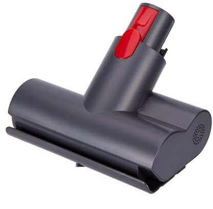 Mini Turbinenbürste Kompatibel mit Dyson V7 V10 V11 V15, SV12, SV14, Kleine Bürste Motorisierte Bürste Zubehör für Bett, Sofa, Kissen Autositz