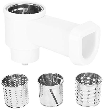 Kit De Cuchillas De Repuesto Para Rallador De Queso Rotativo, Cabezales Cortadores De Trituradora De Queso Rotativa De Acero Inoxidable Cuchillas De Rodillo Reemplazables Para Máquina Ralladora Número