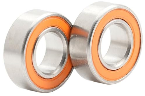 CAMCHJVVM SMR147 2OS Lager 7x14x5 mm CB ABEC7 Edelstahl Hybrid Keramiklager Dry Ozean Angelrollen Kugellager SMR147C