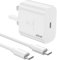 KP TECHNOLOGY 45W Super Fast Charger for Oppo Reno12 F 5G / Oppo Reno 12 FS 5G / Oppo Reno12 5G / Oppo Reno 12 Pro 5G, USB C Port PD Plug (Charging Cable + PD Plug) Wall Adapter Charger (WHITE)