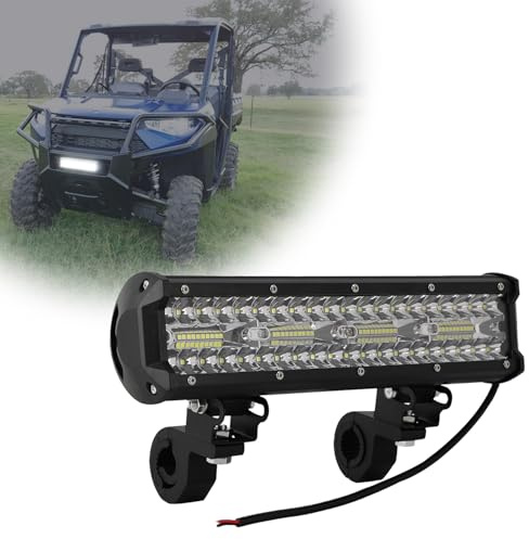 Barra Luminosa LED da 305 mm,Luci di Guida Fendinebbia Illuminazione Lavoro | per la maggior parte delle Moto Fuoristrada Camion SUV ATV UTV