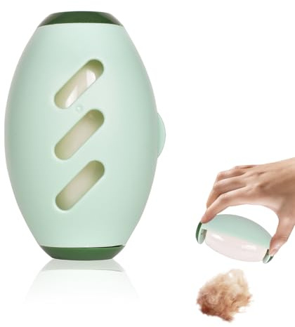 Wiederverwendbarer Gel-Fusselroller, Tierhaarentferner Fusselrolle, Gel Fusselroller Ball,Mini Reisegröße Fusselrolle für Kleidung,Extra Klebrige Fusselrolle,für Kleidung, Reisen, Haus (Grün)