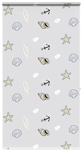 Store enrouleur de douche à cassette 130 x 240 cm Largeur tissu 126 cm