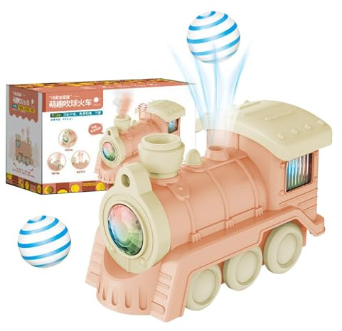 Giocattolo da traino, 7,95 x 3,94 x 5 pollici, set di giocattoli con luci e suoni per bambini e ragazze, apprendimento interattivo, regalo di Natale, feste di compleanno