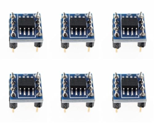 Iyalezirk 6 Pezzo OPA627 X2 Passa Un Doppio Amplificatore Operazionale OPA627 Singolo Amplificatore Operazionale Un Doppio Modulo Amplificatore Operazionale SMD Un Dip