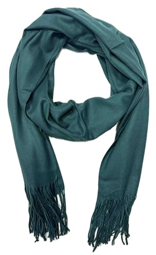 Jeamis Kaschmir Schal Winterschal Baumwolle Super Weich Elegant Übergangsschal Unisex