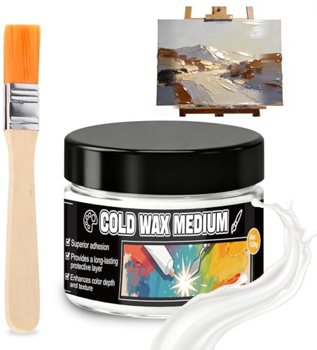 Vernice Lucida per Pittura Acrilica, Vernice per Colori Acrilici, Vernice Acrilica Lucida, Fornisce uno Strato Protettivo Lunga Durata, Pittura Olio, Acrilico, Inchiostro Colori Pastello, 120 g