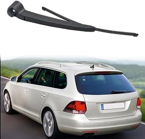 RUIHAHA Scheibenwischer Reinigungsfenster Fahrzeugausstattung Wischerblätter Heckscheibenwischer Heckscheibe Arm Blatt Ersatz Zubehör für Golf VI MK 6 Variante 2009-2013