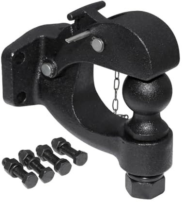 Anhängerschloss Bolzenhaken-Anhängerkupplung, 5,1 cm, 50 mm, Kugelkopf, für schwere 5-Tonnen-Anhängerkupplung für Autos, Wohnmobilteile, Wohnmobil-Zubehör Anhängerkupplungskugel(50mm Ball)
