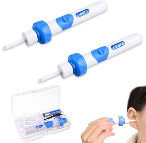 Ohrenschmalz Reiniger, Otoset Ear Cleaning KopfhöRer, Ohrenschmalz Entferner, Ohrenreiniger Mensch, OhrreinigungsgeräT, Ohrreiniger füR Erwachsene und Kinder (2Pcs)