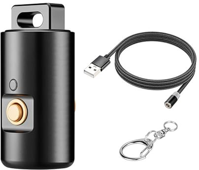 Chenxi Studio Lampe torche de poche avec 5 options d'éclairage, construction en aluminium de 30 m, design étanche pour le camping multifonction