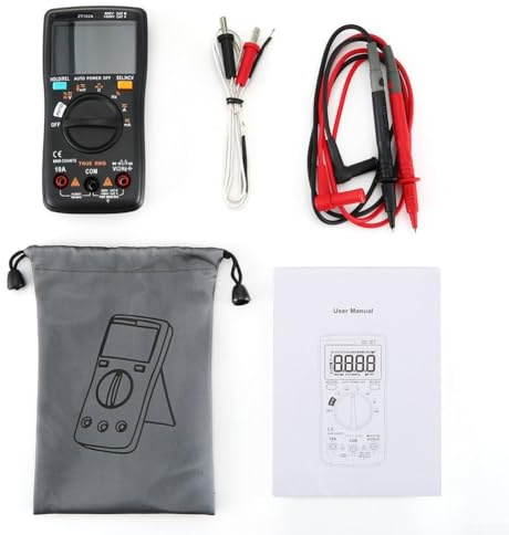 Zotec ZT102A digital multimeter 6 000 räknas automatisk räckvidd NCV för elektrisk testning i och reparationsscenarier