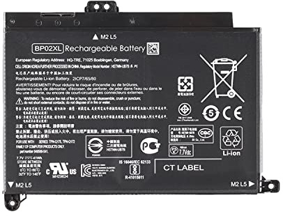 7XINbox BP02XL 7.7V 41Wh Replacement Laptop Battery compatible with HP Pavilion PC 15 AU010WM AU018WM Series BP02041XL HSTNN-UB7B 849569-421 849569-541 849569-542 849569-543 849909-850