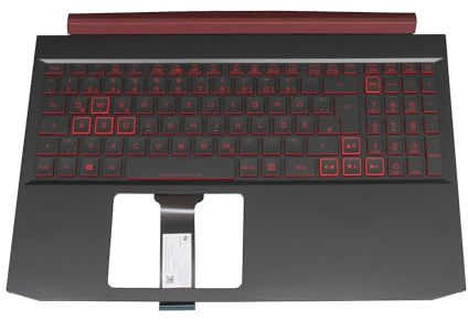 Acer 6B.Q5XN2.012 Original Tastatur inkl. Topcase DE (deutsch) schwarz | mit Backlight für Nitro 5 (AN515-43)
