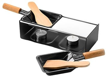 VOSAREA Mini BBQ Trays Set Non-Stick Griddle Plate Cheese Pan for Camping Cutlery Portable Grill Outdoor Cooking