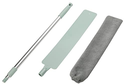Foppla Gap Dust Cleaner,Gap Cleaning Duster,Retractable Dust Cleaner with Long Handle,Microfiber Hand Duster,Telescopic Dust Brush Cleaning Tool for Home Bedroom Kitchen