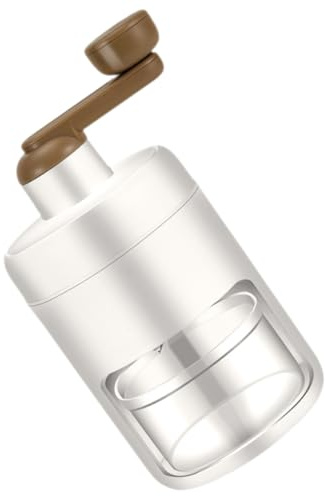PRETYZOOM Macchina Trituraghiaccio Manuale Compatta per Casa Tritaghiaccio Portatile con Leva Spremi Ghiaccio per Cocktail e Granite Estive Facile da Pulire per Feste e Uso Outdoor