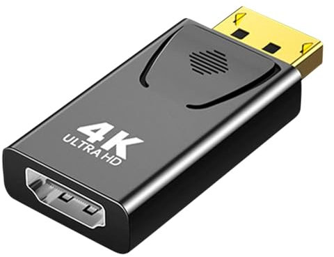 Adaptateur HD | 4K60Hz DP câble HD, adaptateur USB HD pour Home - Connectez un ordinateur portable, un PC, un moniteur, une télévision avec vidéo et audio haute définition