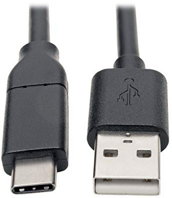 Tripp Lite U038-C13 - Cable USB 2.0, tipo A a tipo C (USB-C), 3A, certificado USB-IF, Thunderbolt 3, M/M, 3,96 m