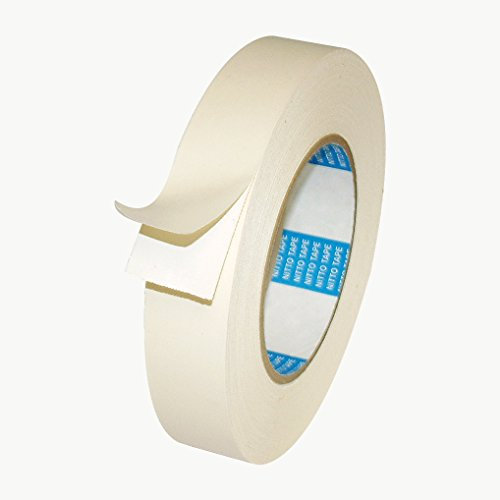 Nitto Multi-Purpose Double-Sided Cloth Carpet Tape (P-50): 3/4 in. x 75 ft. (White)