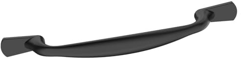 FURNIWARE 10 Stück Schrankgriffe,96 mm Bohrlochabstand Schubladengriff,Matt Schwarz Möbelgriff Schubladengriffe für Türen, Kommoden, Küchen, Truhen, Schränke