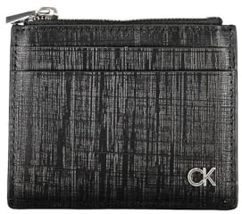 Calvin Klein CK Must Check Cardholder with Zip CK Black Check