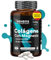 Colágeno con Magnesio Ácido Hialurónico y Coenzima Q10-120 Cápsulas - Colágeno Marino Hidrolizado Puro para Huesos, Articulaciones y Piel - Enriquecido con Vitaminas A, C, D3, B12 y Zinc - Sevens