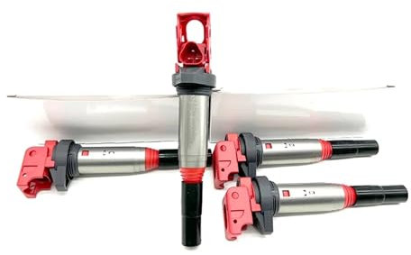 Zündspule Pack Für F32 F33 E46 E82 E83 E88 E90 E92 E93 N52 N53 N54 N13 N16 535i 325i 640i M2 M3 M4 X1 X3 X5 X6 Z4 3,0 L Zündspule Zündungen Zündeinheit(4 Stück)