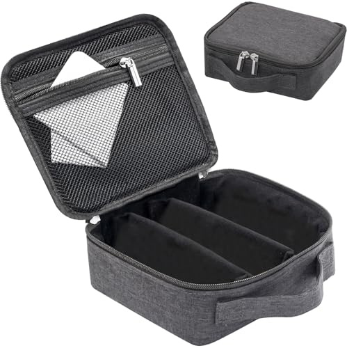 Lolalet Reise-Sonnenbrillenetui, Reise-Etui für Sonnenbrillen Brillenbox Brillenkoffer Sonnenbrillen Aufbewahrung
