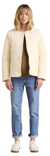 ENVIE DE FRAISE Gesteppte Tragejacke aus Musselin mit Recycling-Polyester & Bio-Baumwolle