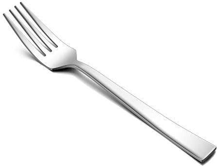 Herogo Gabeln, 12 Stück Edelstahl Gabeln Set, 20 cm Menügabeln Essgabeln für Zuhause, Restaurant, Hotel, Spiegelfinish Tafelgabeln, Langlebig & Spülmaschinenfest, Metall Silber