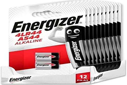 Energizer - Pack de 12 Pilas Especiales 4LR44/A544 una Pila para una Necesidad, sin Mercurio añadido y Potencia para Dispositivos pequeños