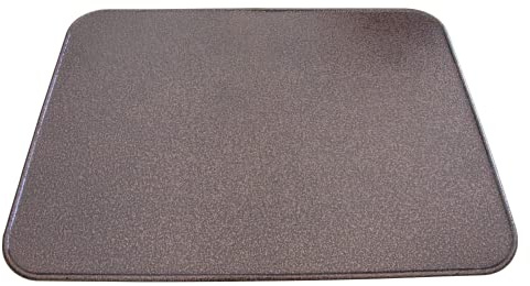 BBQrolling Ofen-Bodenblech, Kaminbodenplatte aus Altmessing, Funkenschutzplatte für Kaminofen (800x600)