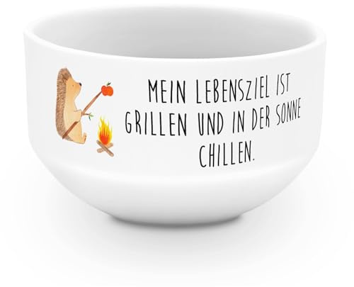 Mr. & Mrs. Panda Schüssel Igel Grillen - Geschenk, reisschale, Arbeitslos, schale, Spruch, salatschälchen, Motivation, Ziele, Gute Laune, Obstschale, Müslischale