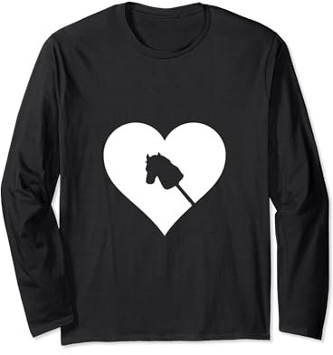 Hobby horse selbstgemacht Steckenpferd hobby-horse Langarmshirt