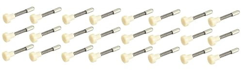 KONTONTY 4sets Mini Krippe Latch Frühling-geladen Locking Pin Für Hühnerkäfig 6 Stücke * 4