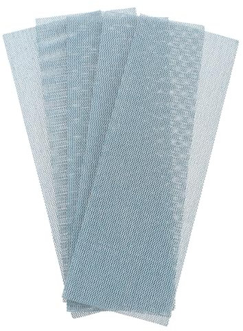 sourcing map 5 hojas de lija de malla de grano 240 de 2.8 x 7.8 pulgadas, papel de lija abrasivo húmedo y seco, sin polvo, almohadillas abrasivas para carpintería de coche, pulido y molienda de